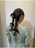 ツインヘアセット