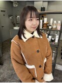 【seek菜月】ブリーチなしの透明感カラー【長野 松本】