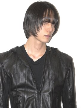 ココ 原宿(KOKO) 顔周りレイヤーカットメンズボブウルフカットニュアンスパーマ