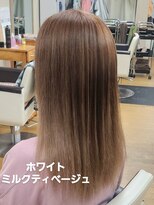 シャルシェ(Chercher)&nbsp;ホワイトCOLOR★Dr.ミルクティベージュ