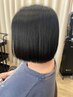 【全員】ショートカット＋白髪染め＋髪質改善ヘアエステ＃髪質改善＃白髪染め
