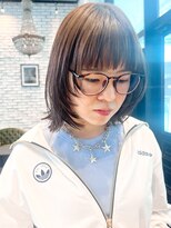エン(YENN)&nbsp;顔まわりレイヤー×外ハネ