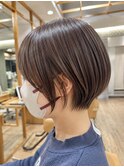 ひし形ショート/くびれショート/ショートボブ