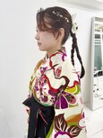 《sheer/氏家》#タイト#ヘアセット#浴衣＃着付け