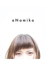 アナミカ(aNamika)&nbsp;まっすぐ→端っこ斜め流しBang