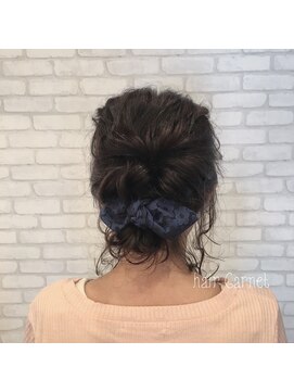 ガーネット(Garnet) 大人かわいいゆるっとアレンジ