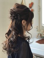 ラッシュグラス(Rush grass)&nbsp;サラッとハーフアップ