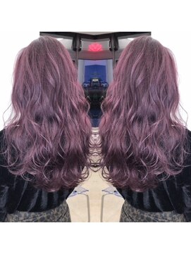 ヘアアンドビューティー クローバー(Hair&Beauty Clover) purple/ニュアンスカラー/ベビーピンク