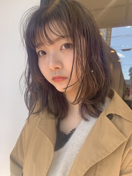 ヒトヘアースマイル 各務原(hito hair×smile) ナチュラル×ちょいウルフ