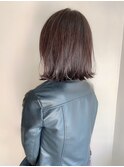 抜け感◎艶やかラベンダー//イルミナカラー(白髪染め)