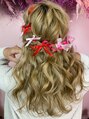 ヘアセット専門店 ナゴミ 池袋店(nagomi) ラブリーリボンヘアアレンジ