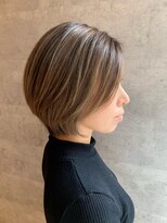 ブリック ヘアアンドスパ 松山(BRICK HAIR&SPA) レイヤーボブ