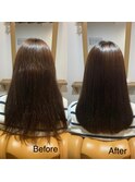 髪質改善トリートメント＋カット＋カラー