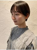 耳かけも可愛い♪丸みショート☆
