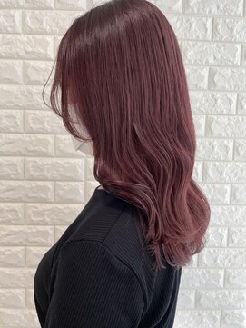 クイントネオリーブ 自由が丘正面口店(quint:neolive) ロング × cherry red