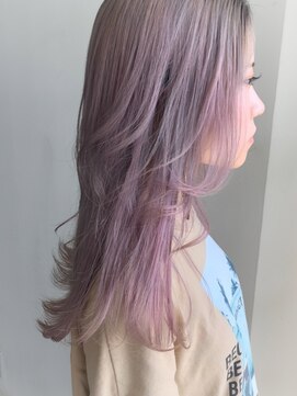 ライリー(riley) ラフレイヤー×ペールピンク