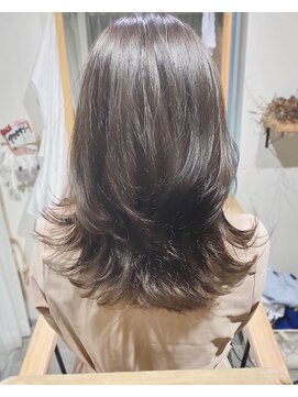 エイチヘアー(eichi hair) 韓国風ミディアムレイヤー