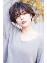 オースティン 調布アミックス(AUSTIN)&nbsp;大人かわいい前髪セシルカットココアブラウンフリンジウェーブ