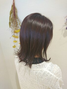 アッシュ 清瀬店(Ash) 【髪質改善】バイオレット系イルミナカラー Ash清瀬 大嶋