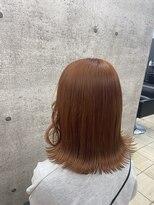 ラフヘアデザイン(Raf hair design) オレンジカラー