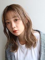 テラス 甲子園(Terrace)&nbsp;[terrace]モテ・愛され/ペールベージュ/細めハイライト