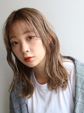 テラス 甲子園(Terrace) [terrace]モテ・愛され/ペールベージュ/細めハイライト