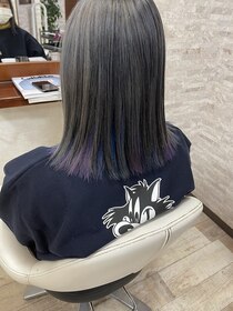 ヘア デザイン クランプ フロント(Hair Design CLAMP front) ユニコーンカラー