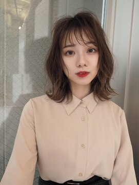 ニューヨークニューヨーク 三宮駅前店(NYNY) くびれレイヤー×アッシュブラウン