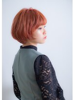ユニックス モザイクモール港北店(UNIX)&nbsp;【UNIX港北店】アプリコットボブ#ニュアンスカラー#派手髪