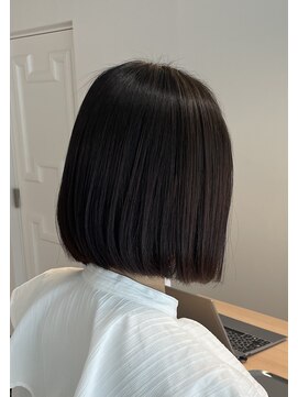 アメリ(ameri) 【ameri 仲丸】切りっぱなしボブ×バイカルテトリートメント