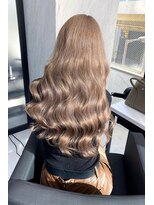 リア 大阪梅田(Ria) ~ミルクティーべージュ シールエクステ~【Ria 大阪 梅田】