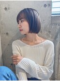 大人女性クールボブ
