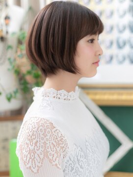 カバーヘア ブリス 上尾西口店(COVER HAIR bliss) ★艶髪グレージュカラーステップボーンカット20代30代40代★9