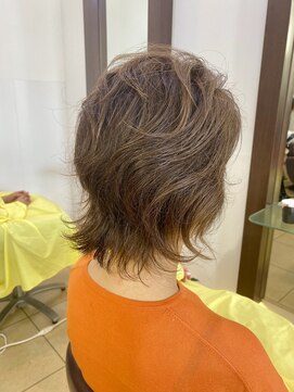 ヘアアーク(HAIR arc) ショートウルフ#津田沼#京成大久保#奏の杜#京成津田沼#外ハネ