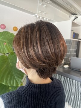 ボンドヘアーアンドスタイル(bond hair&style) ひし形ショート