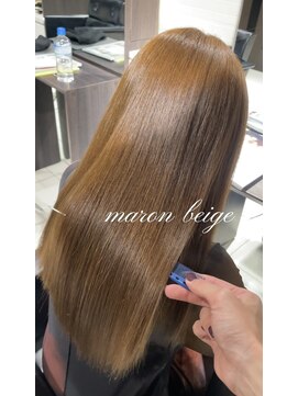 フォルテ ギンザ(FORTE GINZA) 【栗原style】ワンカラーで叶う？！女性人気マロンベージュ