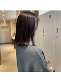 暗髪ツヤカラー