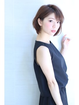 オーロ 池田店(ORO) ナチュラル耳かけボブ！！