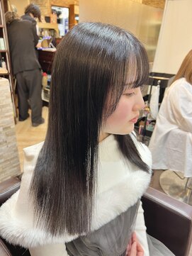 キャラ 池袋本店(CHARA) 360度どこから見ても艶さらヘア【髪質改善トリートメント】