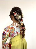 【BelleCoupes】卒業式 袴着付けヘアセット