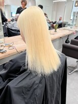 ベレーザ 渋谷(BELEZA)&nbsp;7188韓国ブロンドハイライトグラデーション艶髪ハイトーンカラー