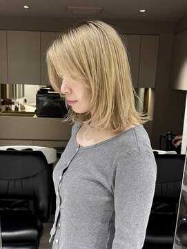 メゾンマイル 恵比寿(maison mile) グレージュカラー/似合わせカット/白髪ぼかし/髪質改善[恵比寿駅