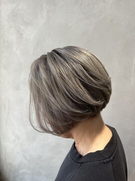 エスフォーヘアデザイン(es for hair design) 白髪ぼかしグレージュ