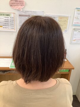 ツヤイロ 上飯田南店(TSUYA_IRO) 8レベル    オリーブブラウン