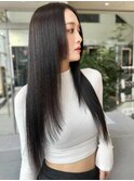 イメチェン前髪小顔ロング_銀座