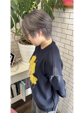 リール(THE RIRE.) *THE RIRE. ウルフカット×シルバーアッシュ*