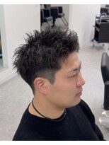 ブライト(BRIGHT)&nbsp;スパイキーショートスパイキーパーマ静岡メンズ