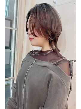 ネオリーブカップ 町田店(Neolive capu) レイヤー　メルティカラー　似合わせカット