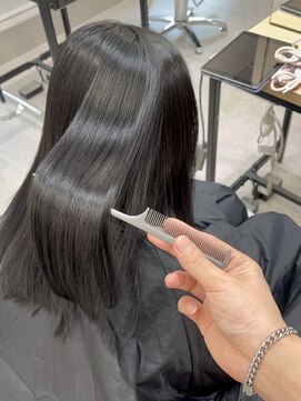 リグ 横浜(Lig.) 髪質改善縮毛矯正美髪ストレートTOKIOトリートメント横浜/横浜駅