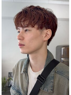 マカロニコースト(macaroni coast) ニュアンスパーママッシュ チョコレートブラウン